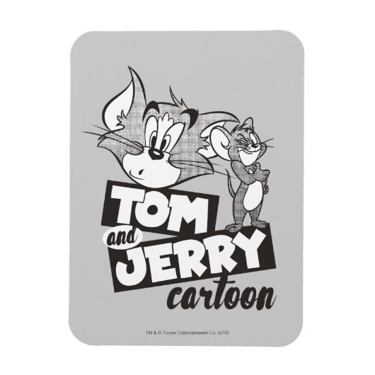 Tom und Jerry | Tom und Jerry Cartoon Magnet (Vertikal)