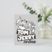 Tom und Jerry | Tom und Jerry Cartoon Postkarte (Stehend Vorderseite)