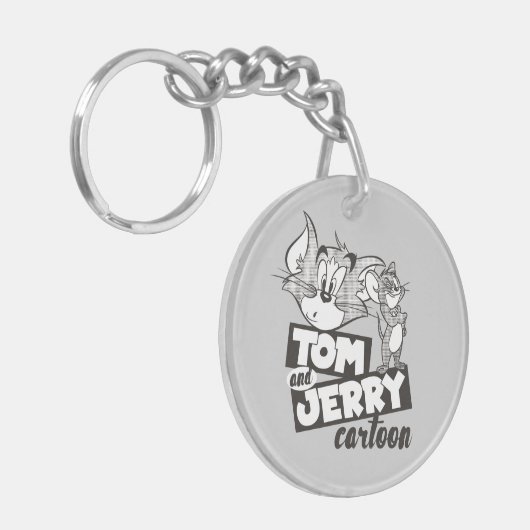 Tom und Jerry | Tom und Jerry Cartoon Schlüsselanhänger (Vorderseite links)