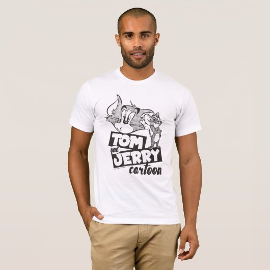 Tom und Jerry | Tom und Jerry Cartoon T-Shirt (Vorne ganz)