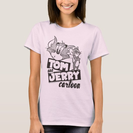 Tom und Jerry | Tom und Jerry Cartoon T-Shirt (Vorderseite)