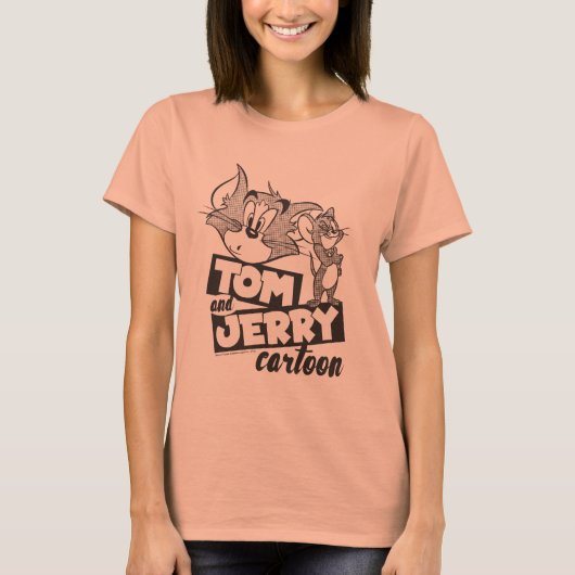 Tom und Jerry | Tom und Jerry Cartoon T-Shirt (Vorderseite)