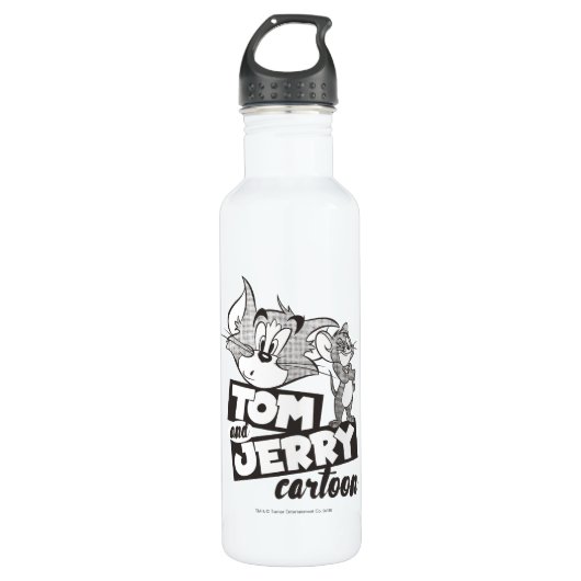 Tom und Jerry | Tom und Jerry Cartoon Trinkflasche (Vorderseite)