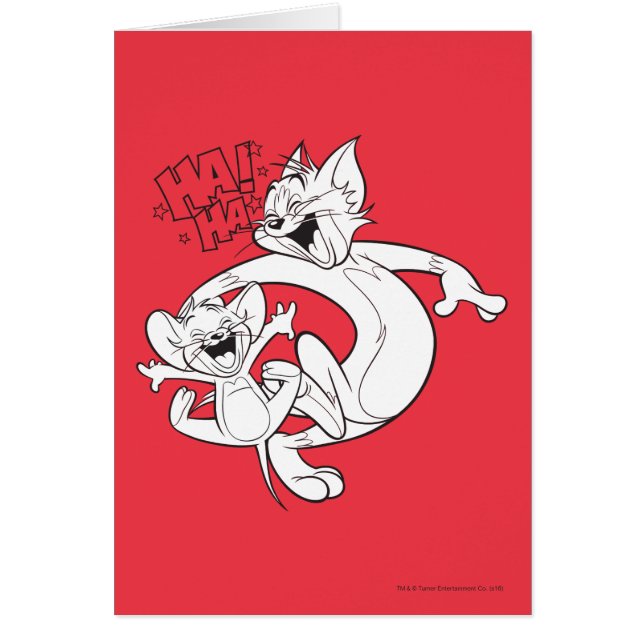 Tom und Jerry | Tom und Jerry lachen (Vorne)