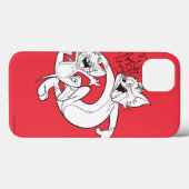 Tom und Jerry | Tom und Jerry-Lachen Case-Mate iPhone Hülle (Rückseite (Horizontal))