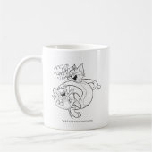 Tom und Jerry | Tom und Jerry lachen Kaffeetasse (Links)