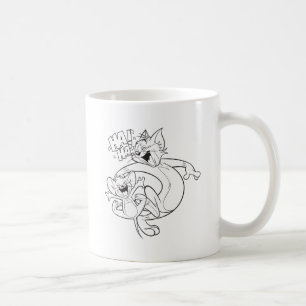 Tom und Jerry   Tom und Jerry lachen Kaffeetasse