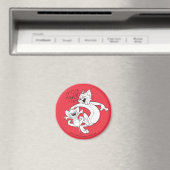 Tom und Jerry | Tom und Jerry lachen Magnet (In Situ (Geschirrspüler))