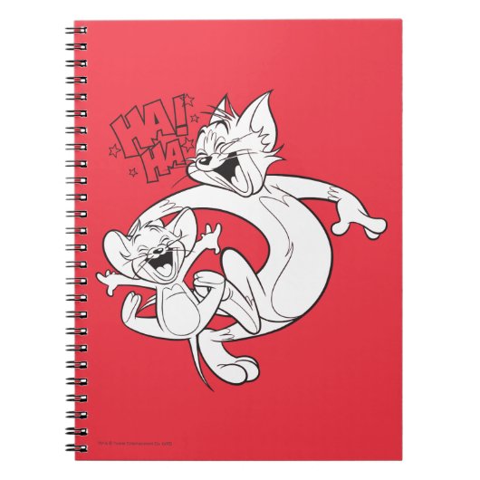 Tom und Jerry | Tom und Jerry lachen Notizblock (Vorderseite)