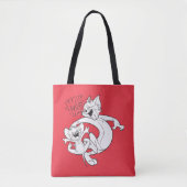 Tom und Jerry | Tom und Jerry lachen Tasche (Vorderseite)