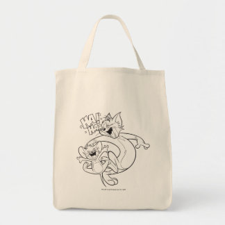 Tom und Jerry | Tom und Jerry lachen Tragetasche