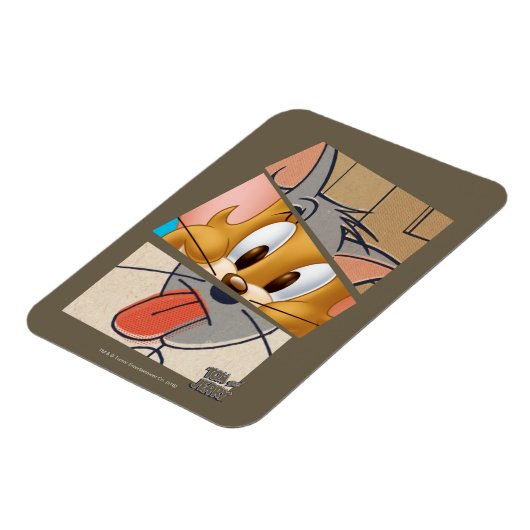 Tom und Jerry | Tom und Jerry Mashup Magnet (Linke Seite)