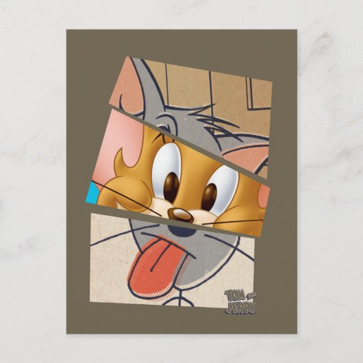 Tom und Jerry | Tom und Jerry Mashup Postkarte (Vorderseite)