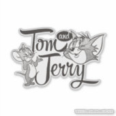 Tom und Jerry | Tom und Jerry sehen süß aus Aufkleber (Vorderseite)