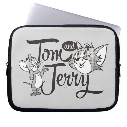 Tom und Jerry | Tom und Jerry sehen süß aus Laptopschutzhülle (Vorderseite)