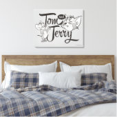 Tom und Jerry | Tom und Jerry sehen süß aus Leinwanddruck (Insitu (Schlafzimmer))