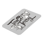 Tom und Jerry | Tom und Jerry sehen süß aus Magnet (Linke Seite)