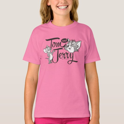 Tom und Jerry | Tom und Jerry sehen süß aus T-Shirt (Vorderseite)