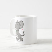 Tom und Jerry Tough Mouse 1 Kaffeetasse (Vorderseite Links)