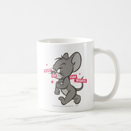 Tom und Jerry Tough Mouse 3 Kaffeetasse (Rechts)