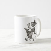 Tom und Jerry trügerischer Handshake Kaffeetasse (VorderseiteRechts)