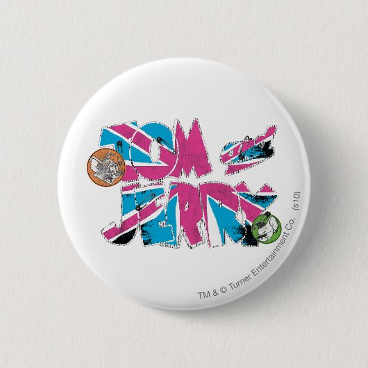 Tom und Jerry UK Button (Vorderseite)