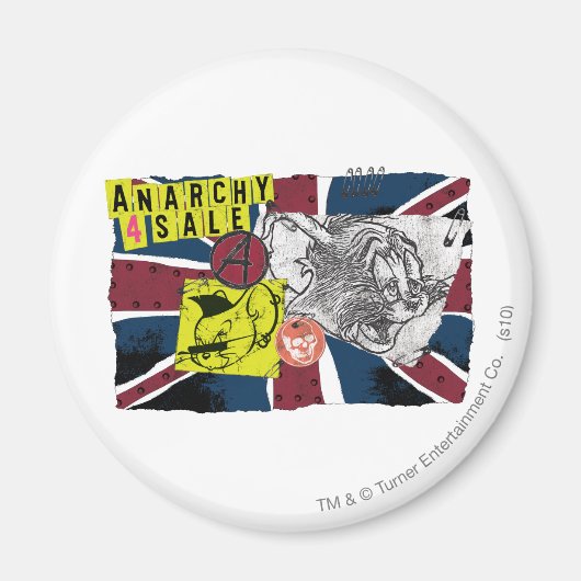 Tom und Jerry UK Magnet (Vorne)