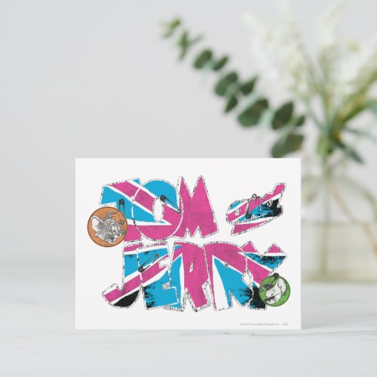 Tom und Jerry UK Postkarte (Stehend Vorderseite)