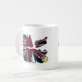 Tom und Jerry UK Überlast 2 Kaffeetasse (Vorderseite Links)