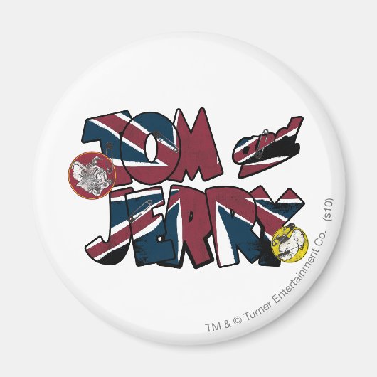 Tom und Jerry UK Überlast 2 Magnet (Vorne)