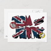 Tom und Jerry UK Überlast 2 Postkarte (Vorne/Hinten)