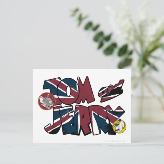 Tom und Jerry UK Überlast 2 Postkarte (Stehend Vorderseite)