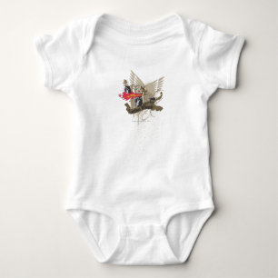 Tom- und Jerrycustume Räder Baby Strampler