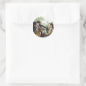Tom und Mary-Aufkleber Runder Aufkleber (Tasche)