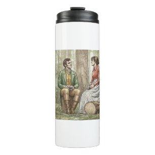 Tom und Mary aus "Die andere Bennet-Schwester" Thermosbecher