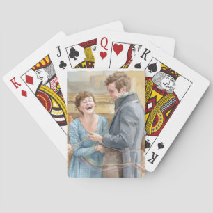 Tom und Mary feiern in "Die andere Bennet-Schweste Spielkarten