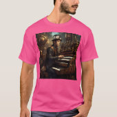 Tom Waits Steampunk T-Shirt (Vorderseite)