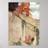 Tom wird von Jessie Willcox Smith gefangen Poster (Vorne)