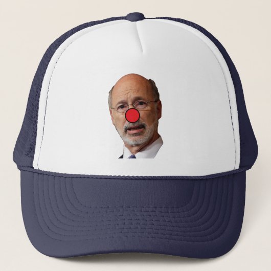 Tom Wolf Clown Hat Truckerkappe (Vorderseite)
