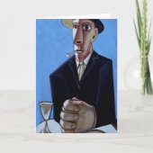 Tom X "A Cup of Wine" Note Card (Vorderseite)