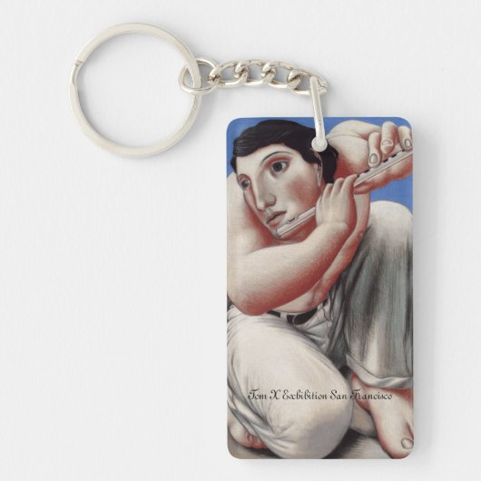 Tom X. Ausstellung San Francisco Schlüsselanhänger (Vorderseite)