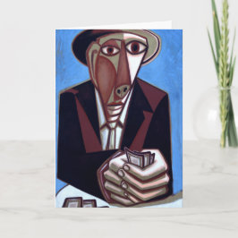 Tom X "Card Player"-Karte