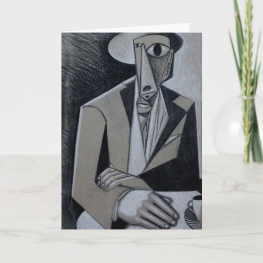 Tom X "Cuppa Mocha Joe" Note Card (Vorderseite)