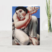 Tom X "Flute on a Beach" Note Card (Vorderseite)