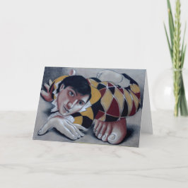 Tom X "Harlequin Doll" Note Card