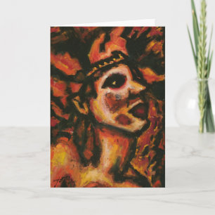 Tom X - Note Card "Wild Chapatula Chief"