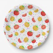 Tomaatti Pappteller (Vorderseite)