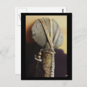 Tomahauk Foto von JLH Postkarte (Vorne/Hinten)