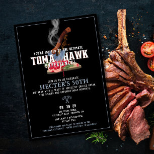 Tomahawk-Geburtstagseinladung Einladung