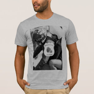 Tomahawk-kleiner Kuchen - Heide-Grau T-Shirt